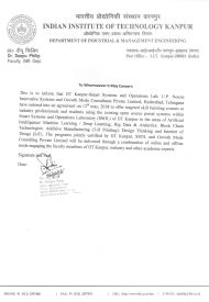 IIT Kanpur Broucher